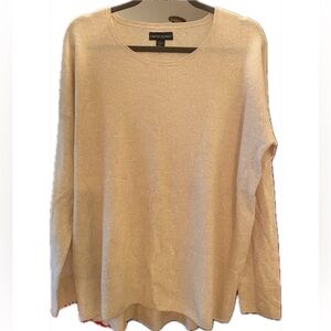 Cynthia Rowley Oatmeal Lightweight Sweater.